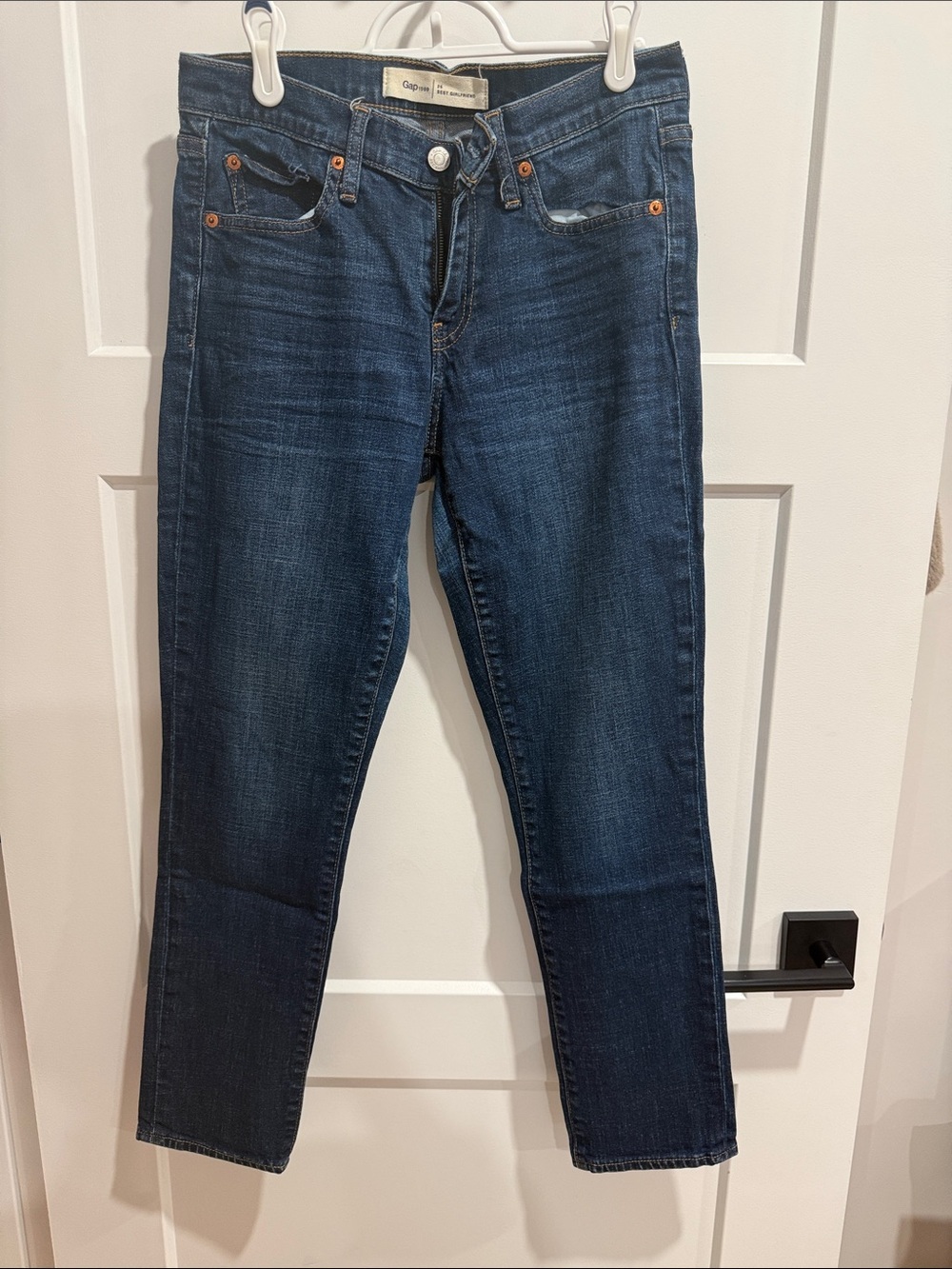 GAP Dark Indigo Ankle Skinny Jeans